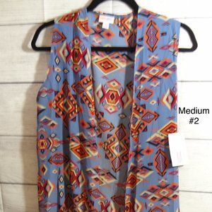 Lularoe Medium Joy Vest Duster